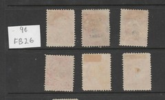 Your CHOICE – 6c Canada Bill Stamps FB23! Queen Victoria