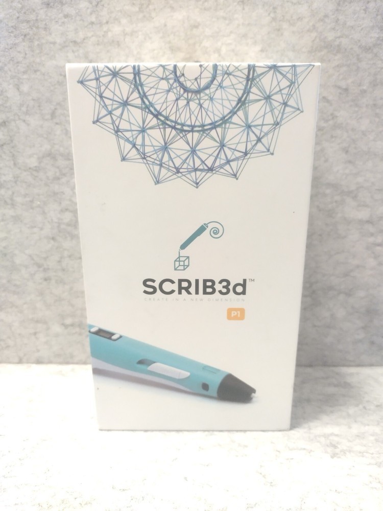 Scrib3d P1 3D Printing Pen — New/ Open Box