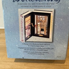 Calligraphy And Lettering Set By The Art And Craft Library BNIB