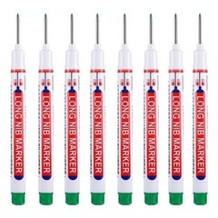 8PCS 20mm Deep Hole Nib Head Markers for Metal, Wood & DIY Multi-Purpose