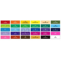 ShinHan art Professional Poster Color Paint Set 30 Colors 40ml Jar A Type- Fedex