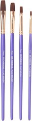 Humbrol AG4305 Flat Brush Pack, Multi Colour