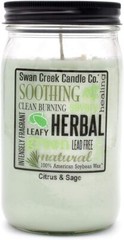 Swan Creek Candle Citrus and Sage 24 Oz