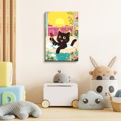 Paint by Numbers Cats with Framed,Paint by Numbers Animals for Adults,Small P…