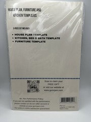 Mr. Pen Interior Design Templates House Plan Furniture Kitchen Set Of 3 NEW