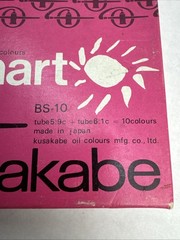 Kusakabe Binary Bs-10 Popular Grade Oil Colours 10 Tubes Canadian Buyer Only