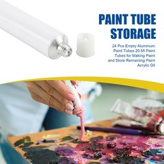 Paint Tubes 20 Ml for Making Paint and Store Remaining Paint Acrylic Oil N1K8