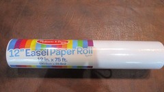Sealed Melissa & Doug Tabletop Easel Paper Roll (12 in x 75 feet) Single Roll