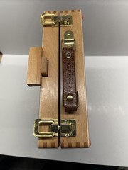 Wood Easel and storage box for drawing and Painting instruments / supplies