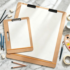 13″ X 17″ Artist Sketch Board with Handle – Portable Drawing Board, Large Clipbo
