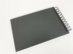 Sketchbook 9×6 Inch Wire Bound Handmade 56 Sheets Off White Paper