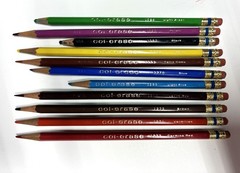 LOT of 5 Boxes ~ Vintage Col-erase Pencils Venus No. 1200-12 Color Sets