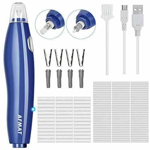 AFMAT Electric Eraser, 140 Eraser Refills, Electric Assorted Number of Itemss