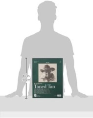 Eco-Friendly 11×14″ Toned Tan Drawing Pad – Perfect for Multi-Media Work
