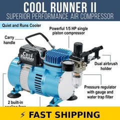 Master Airbrush TC-320 Cool Runner II Air Compressor