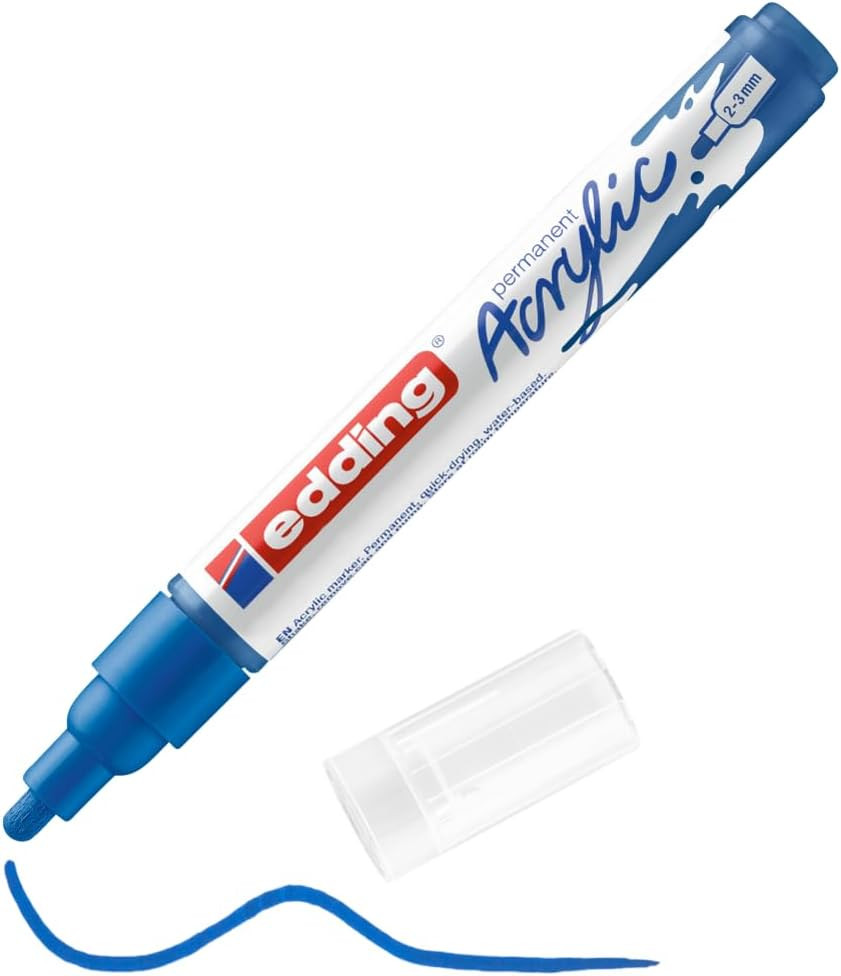 5100 Medium Waterproof round Nib 2-3Mm-Acrylic Paint Drawing on Canvas, Art Pape