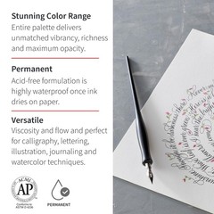 Speedball India Ink, Teal Agate, 1-Ounce Office Product