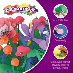 12 inches x 18 inches, Yellow,Orange,Blue,Green,White,Assorted Colors