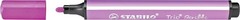 Triangular Fibre-Tip Pen – STABILO Trio Scribbi – Deskset of 12 – Assorted Colou