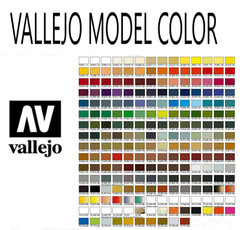 VALLEJO MODEL COLOR Acrylic 17ml Bottles COMPLETE RANGE YOUR CHOICE