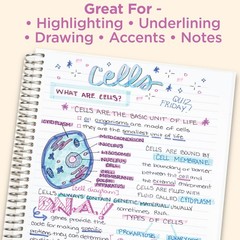 Zebra Pen Mildliner Dual-Tip Highlighter 1 Count (Pack of 15), Assorted D