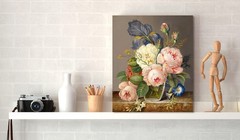 Artmaple Paint by Number for 17.7 x 3.5 inches, A Bunch of Flowers 16×20