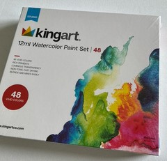 King Art Studio 12ml Water Color Paint Set | 48 New.