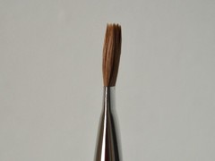 Two Rhenish Utrecht Kolinsky Red Sable Paint Brushes Bright Size 20 Round Size 2