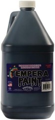 Constructive Playthings Washable Tempera Paint 128 Fl Oz (Pack of 1), Black