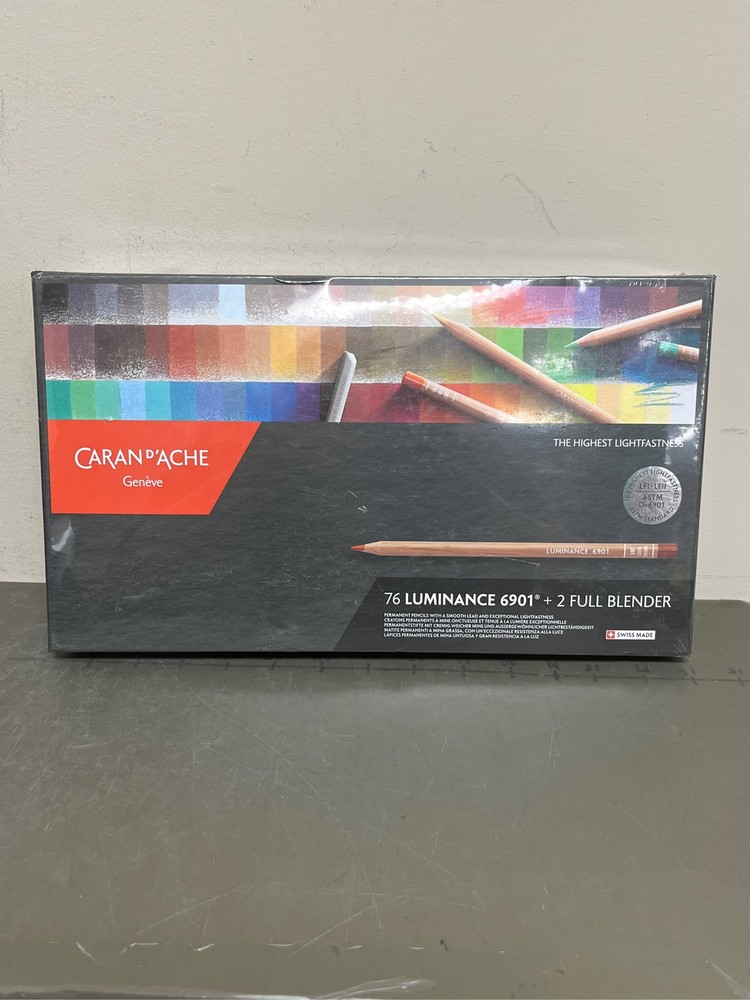 Caran d’Ache Luminance 6901 Clr Pncl Set 76 Artist Rng