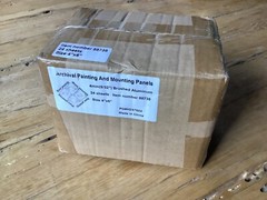 24 pack AlumaComp Aluminum, 4″”x6″” Archival Painting & Mounting Panel – new