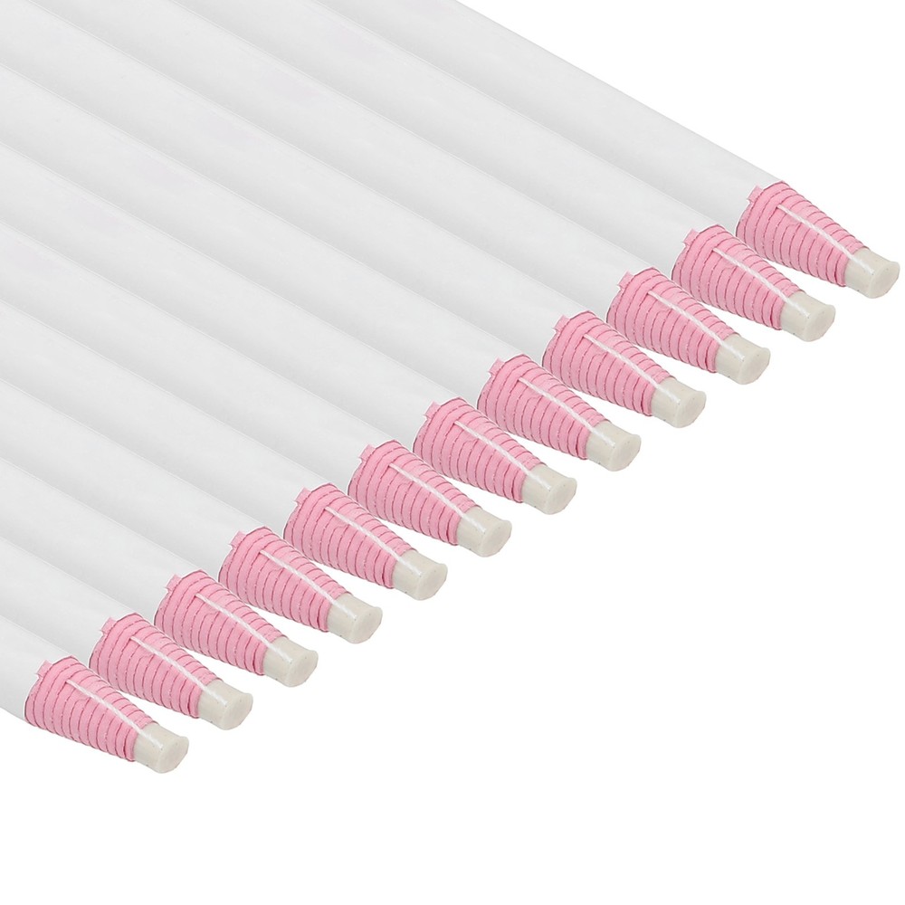48 Pack Peel-Off China Markers for Glass Garments Drawing, White