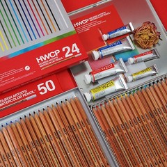 Holbein Artists’ Watercolor Pencil Set of 50 – Complete Range WP195