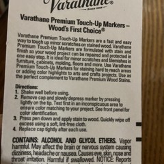 Varathane Touch-Up Marker For Touch-Up And Staining 0.3fl.oz./9.9ml New Sealed