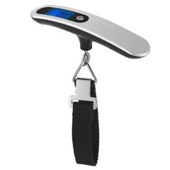 Portable Digital Luggage Scale 50kg 10g LCD Hanging Luggage Scale Electronic Dig
