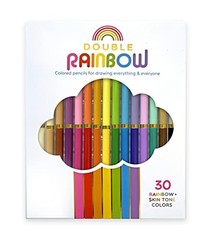 SNIFTY Double Rainbow Dual Ended Colored Pencils – 30 colors