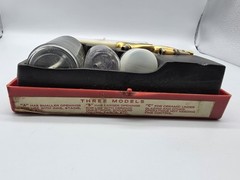Vintage Binks Wren Model B Airbrush Kit Gold Finish Original Case USA Chicago