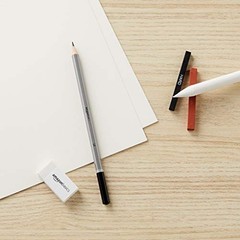 Amazon Basics Sketching and 17 Count (Pack of 1), Charcoal, Black, White