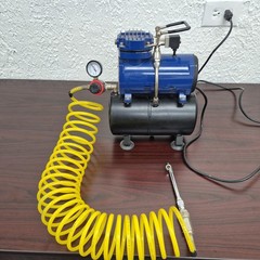 1/5 HP Airbrush Compressor with Tank, Regulator & Moisture Trap