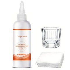 Nail Brush Cleaner & Revitalizing Solution – Fast-Acting Cleaner for Acrylic …