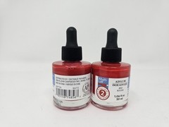 Artist’s Loft Acrylic Ink Red 30ml Bottle Lot Of 2 Artist Level 2