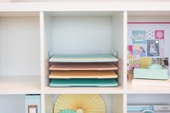 12×12 Inch Paper Trays, for Storing 12 by 12″, Clear