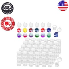 Creative 240-Piece Empty Paint Container Set – Perfect for Schools & Classes