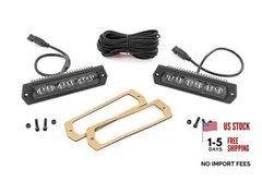 Dual 6″ Flush Mount LED Light Bars for Trucks, Jeeps, UTV, ATV, RV – 2,880