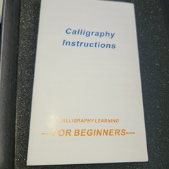Calligraphy Set For Beginners, 2 Calligraphy Pens, 2 Ink Bottle, 10 Tips Manual