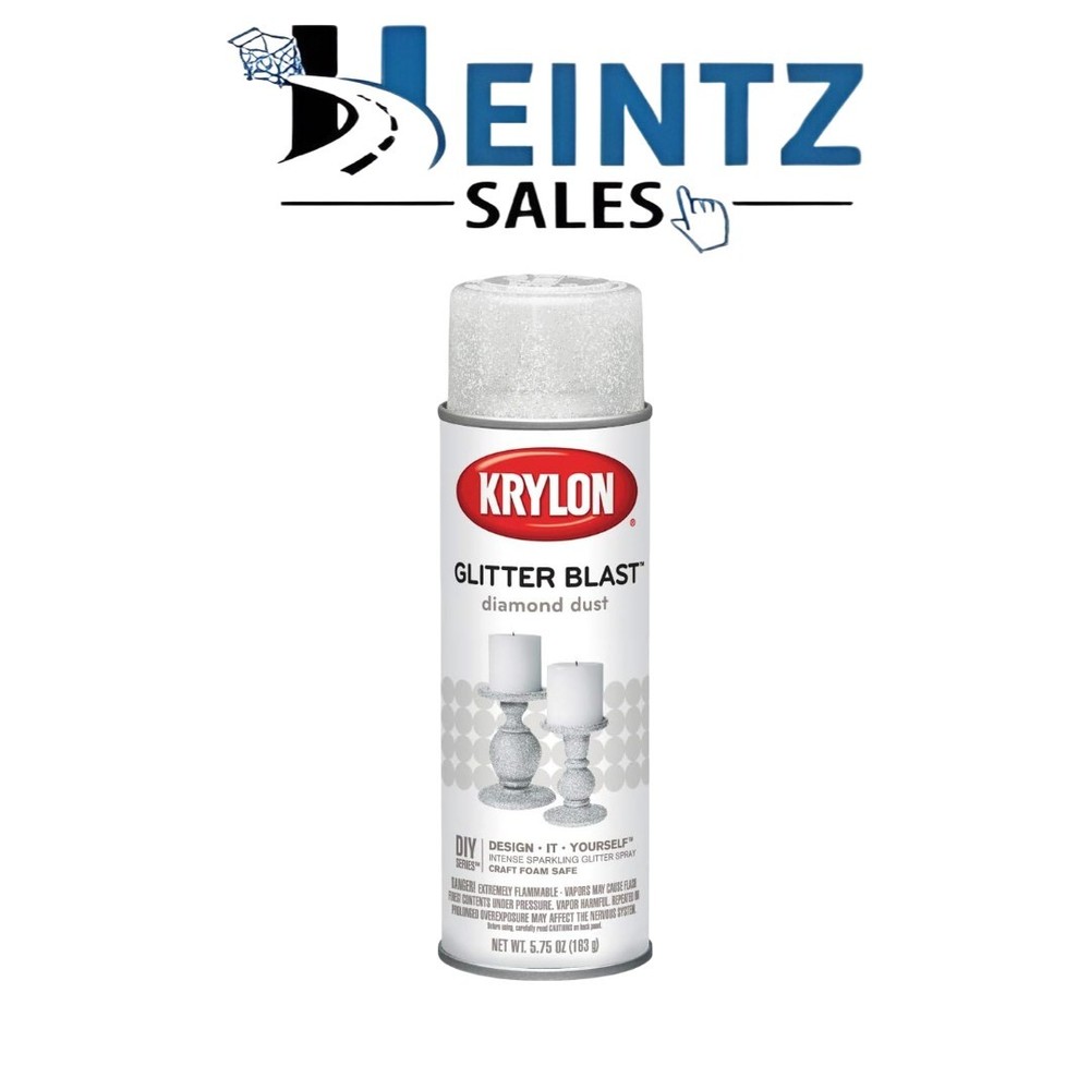 KRYLON 3804 — Glitter Blast Diamond Dust 5.75 oz DIY Series