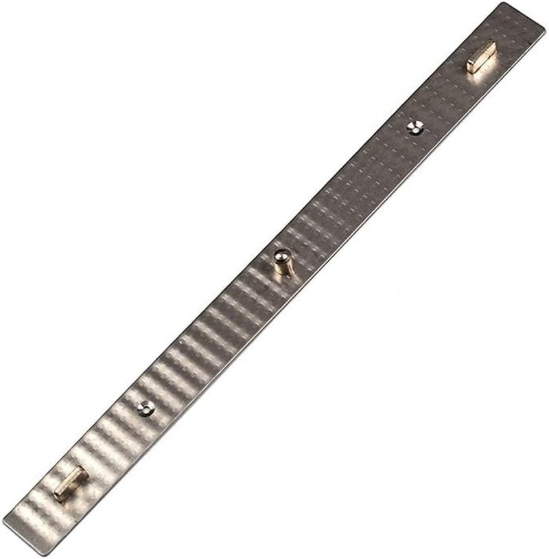Comic Tool Stainless Steel Fixed Paper Feet Ruler Peg Bar Standard 3 Holes Sturd