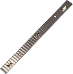 Comic Tool Stainless Steel Fixed Paper Feet Ruler Peg Bar Standard 3 Holes Sturd