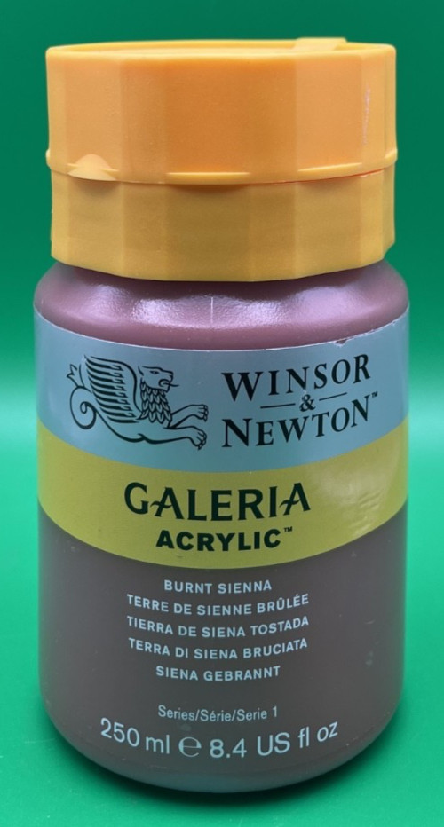 Winsor & Newton Galeria Acrylic 250ml Burnt Sienna