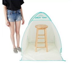 Small Spray Paint Tent Shelter / Photo Studio Box, 34x34x38 In